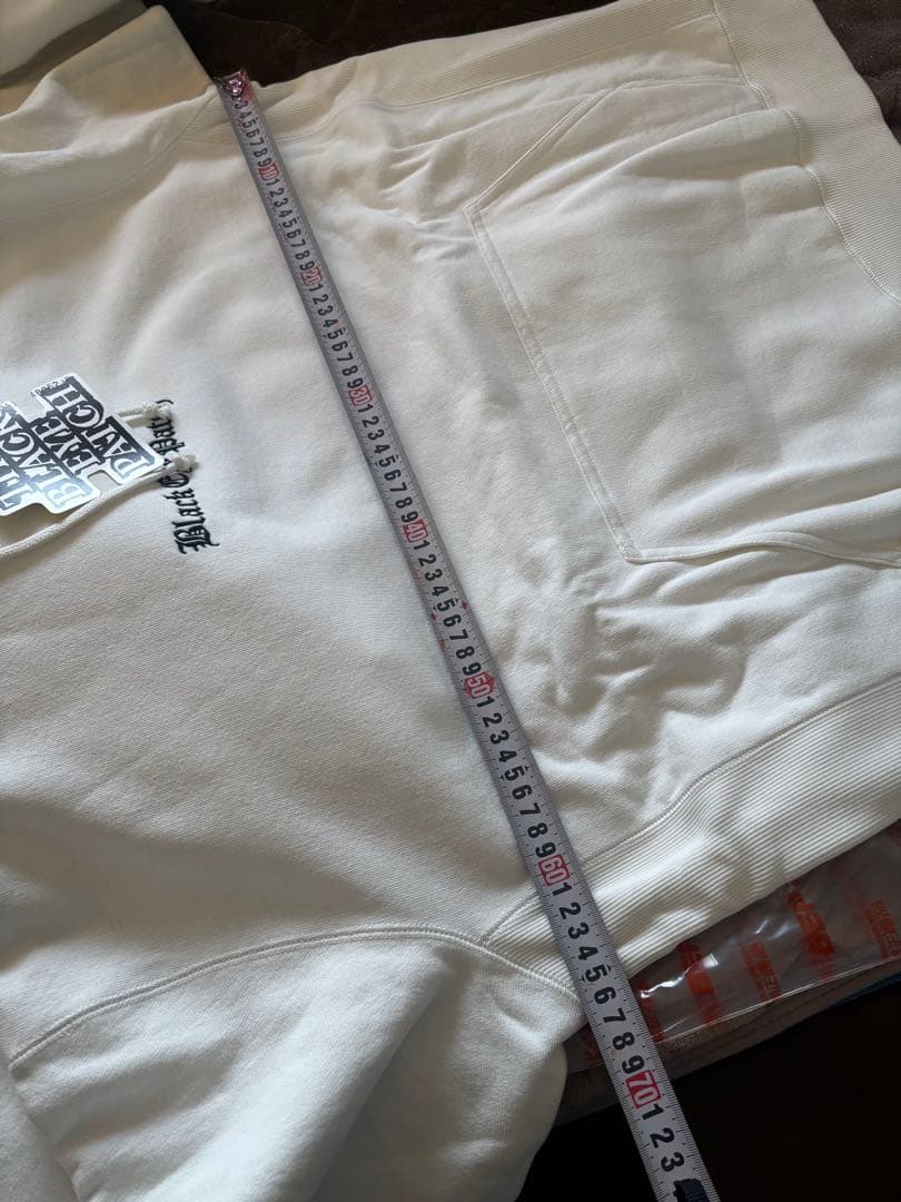 【新品未使用タグ付き】BLACK EYE PATCH パーカー ホワイトXL