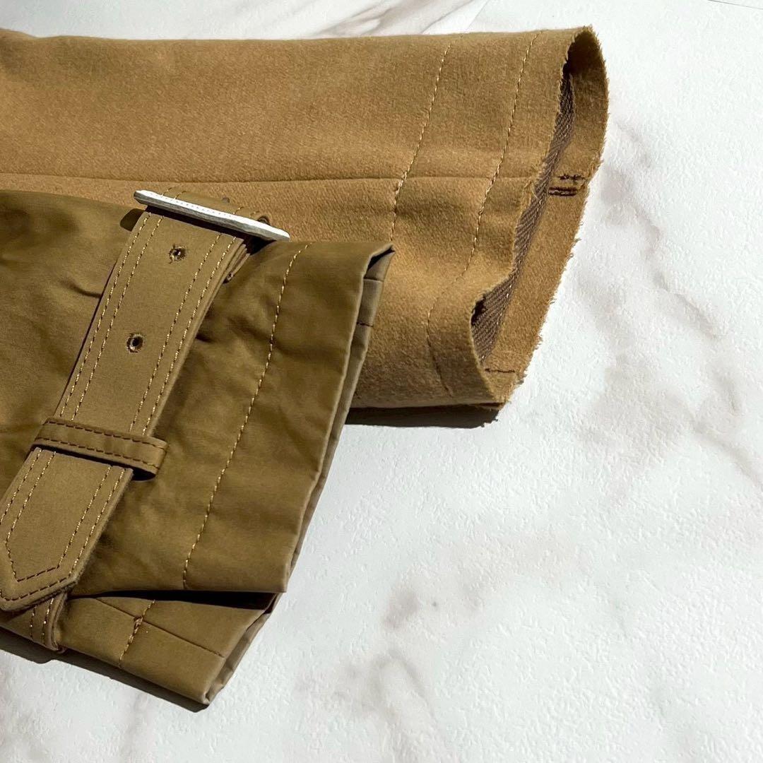 極美品 タグ付き✨sacai ドッキング異素材トレンチコー アシンメトリー 希少