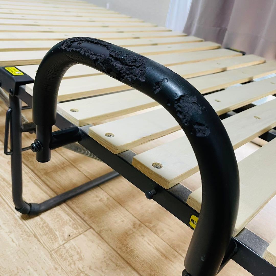 すのこベッド　シングル　折りたたみ