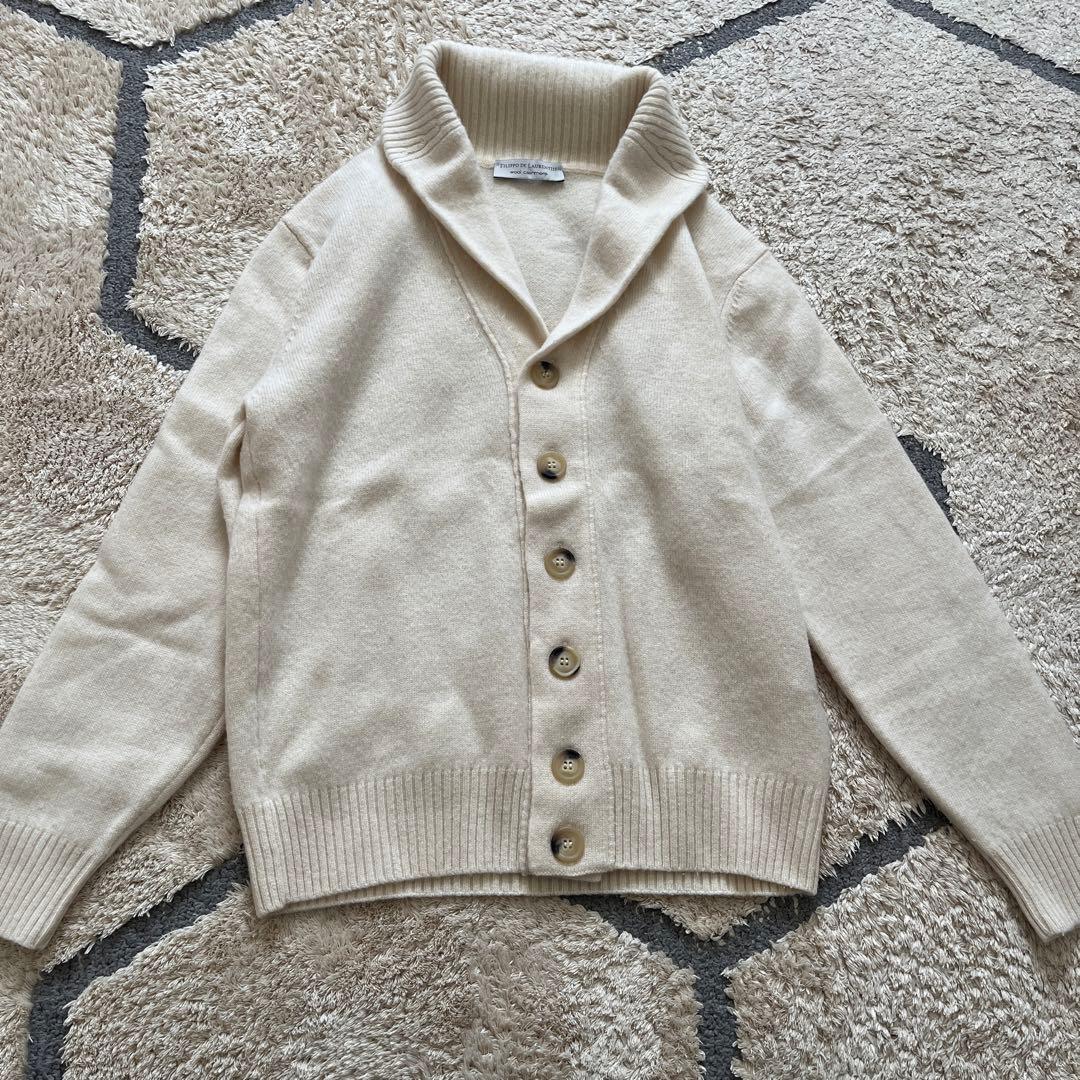 FILIPPO DE LAURENTIIS カシミアカーディガン