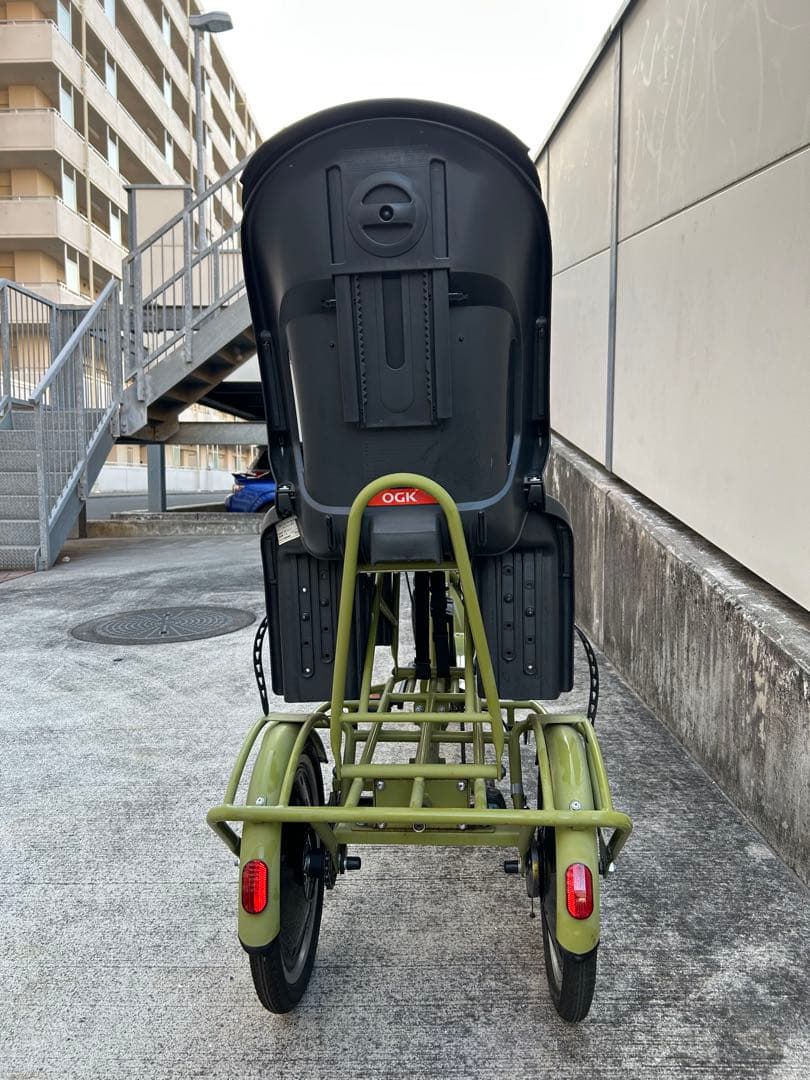 ふたごじてんしゃ　電動アシスト　もみのき色