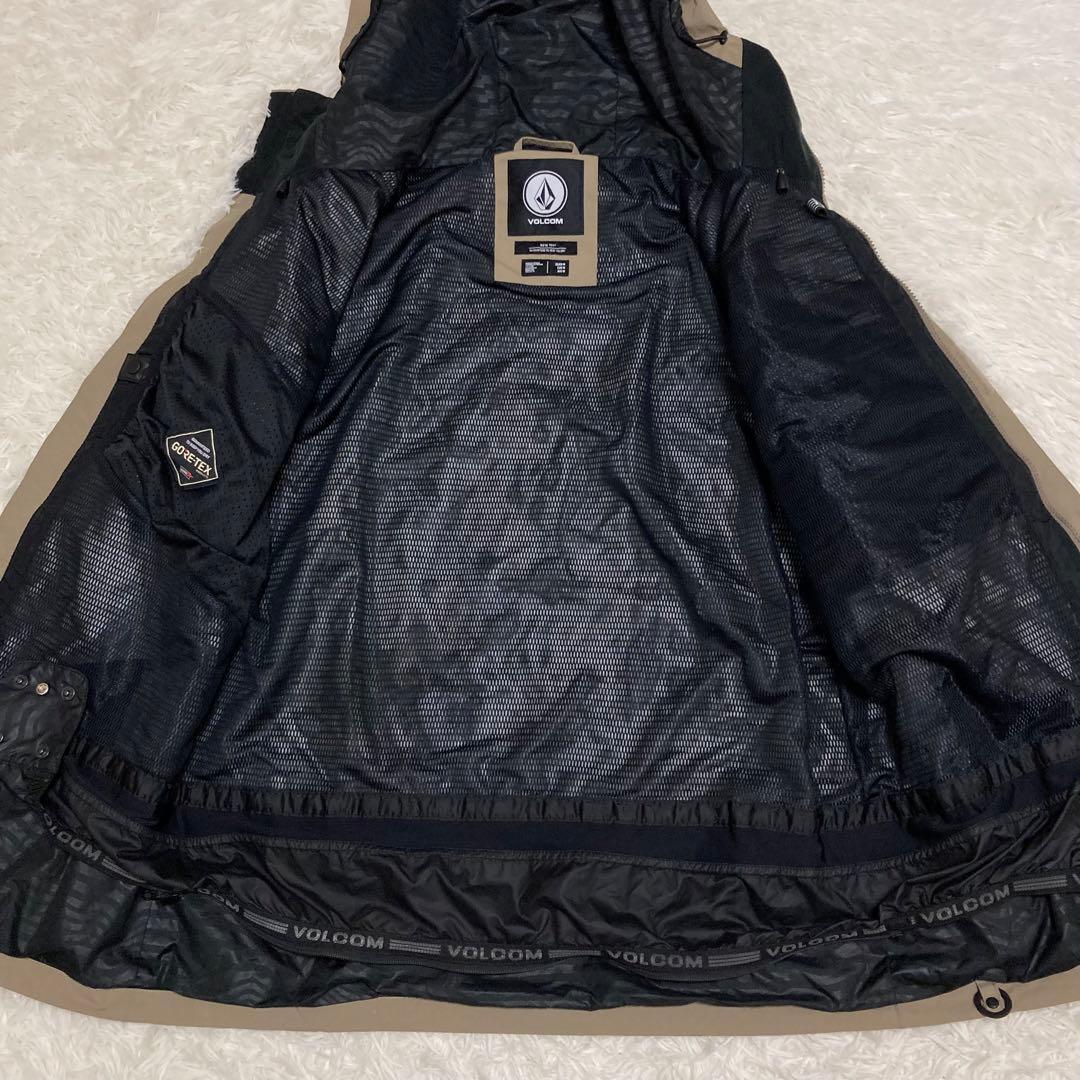 VOLCOM ボルコム GORE-TEX ジャケット ゴアテックス ベージュ M
