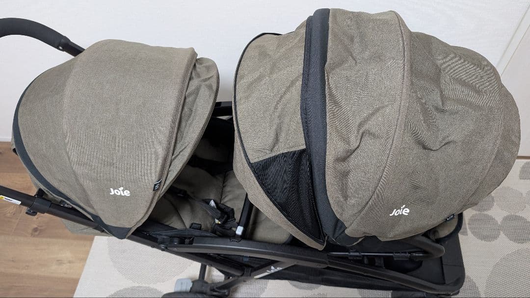 Joie 2人乗りベビーカー 美品 引取り来て頂ける方