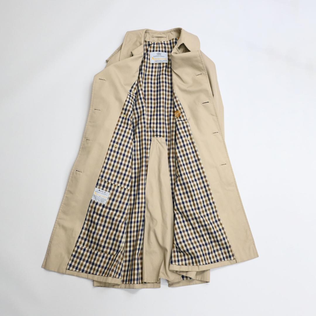 ■ □ 47531★年 アクアスキュータム Aqua5 トレンチコート メンズ