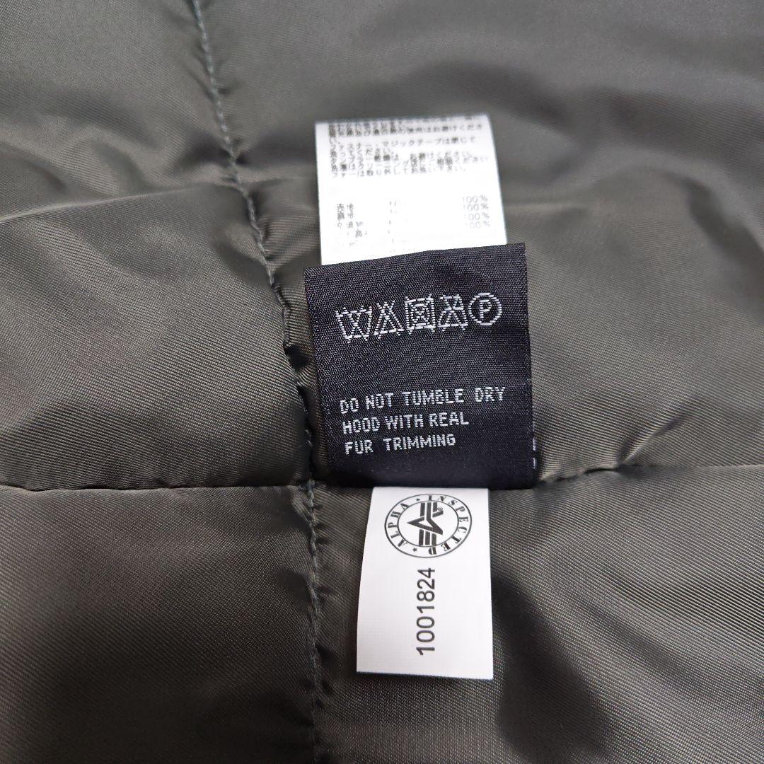 ✨美品✨アルファALPHA N-3B フライトジャケット【L】カーキモッズパーカ