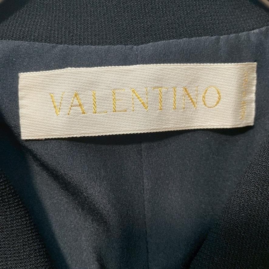 【高級イタリア製】VALENTINO　セットアップ セレモニー フォーマル 濃紺