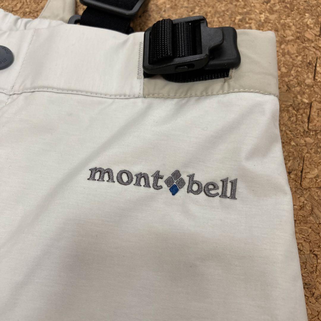 【美品】モンベルmont-bellスキーウェア 上下 セット スノボ120キッズ