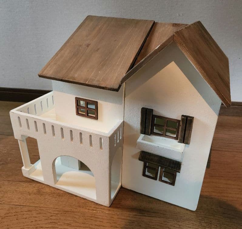 salut! サリュ tinytownの大きなおうち 木製 ドールハウス