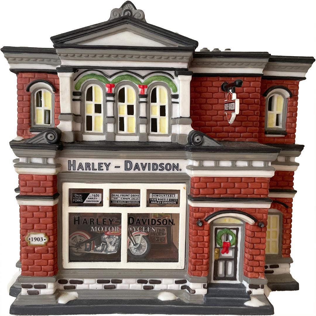 DEPARTMENT56　ハーレーダビッドソンショップ　クリスマスライト