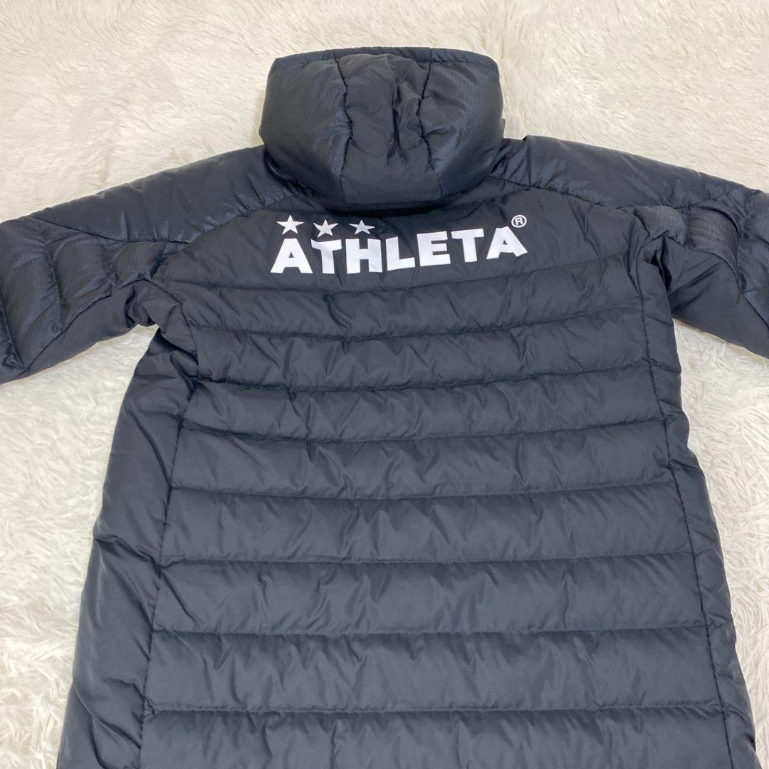 新品 未使用 ATHLETA アスレタ ベンチコート ダウンコート ロングダウン