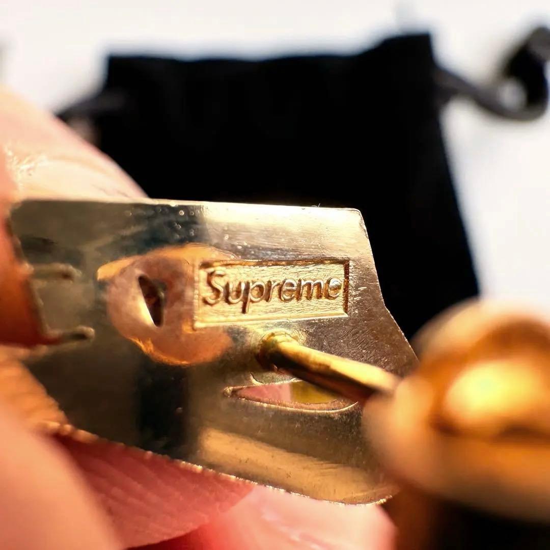 18FW Supreme / NIKE® 14K Gold Earring