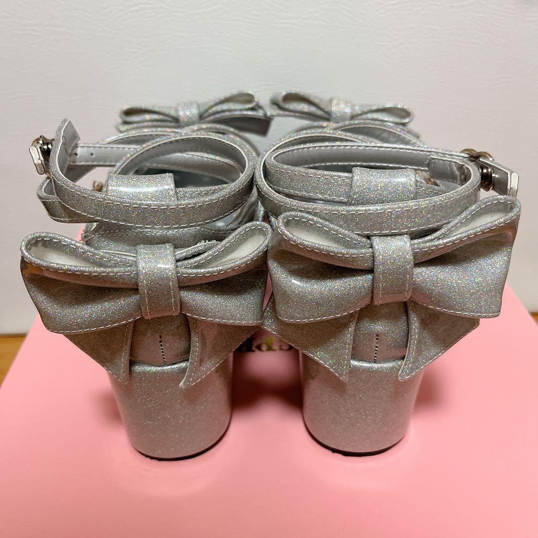 アンジェリックプリティ Dreamy Twinkleシューズ シルバー