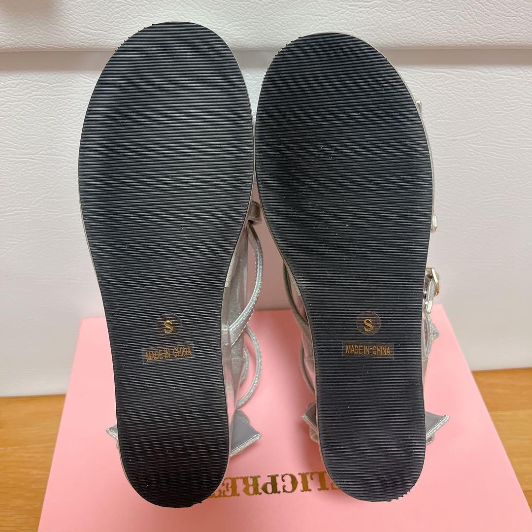 アンジェリックプリティ Dreamy Twinkleシューズ シルバー