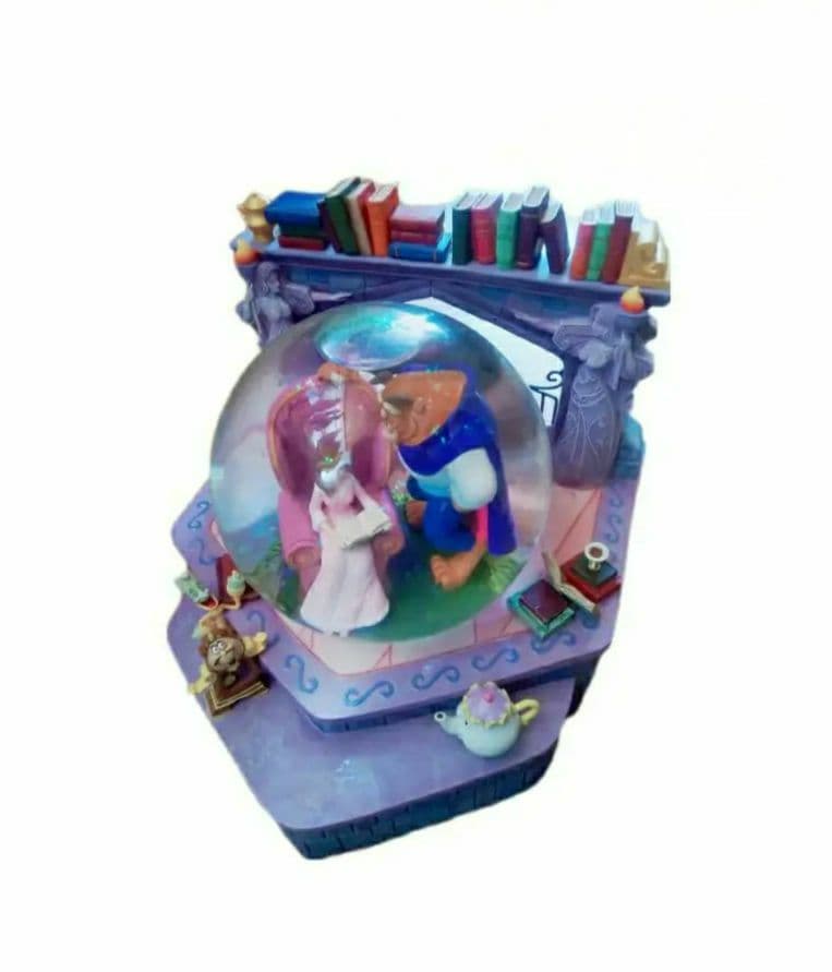 Disney 美女と野獣 スノーグローブ オルゴール