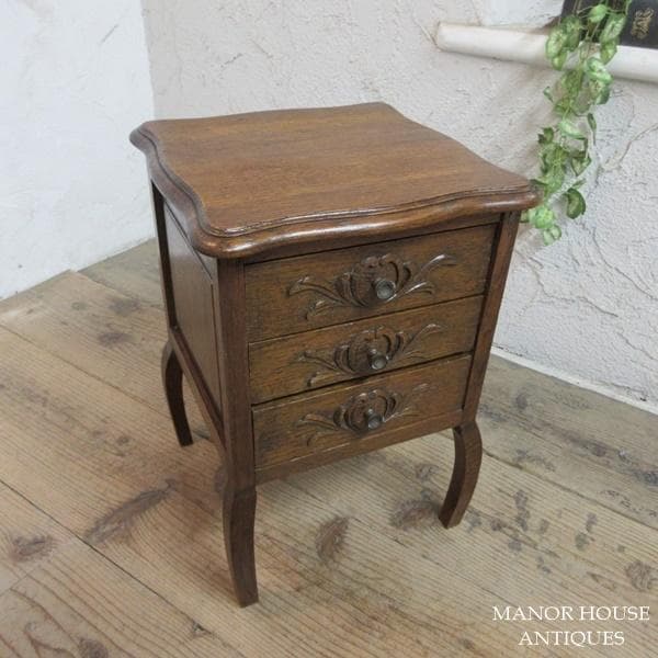 イギリス アンティーク 家具 訳あり サイドチェスト サイドテーブル 6309d