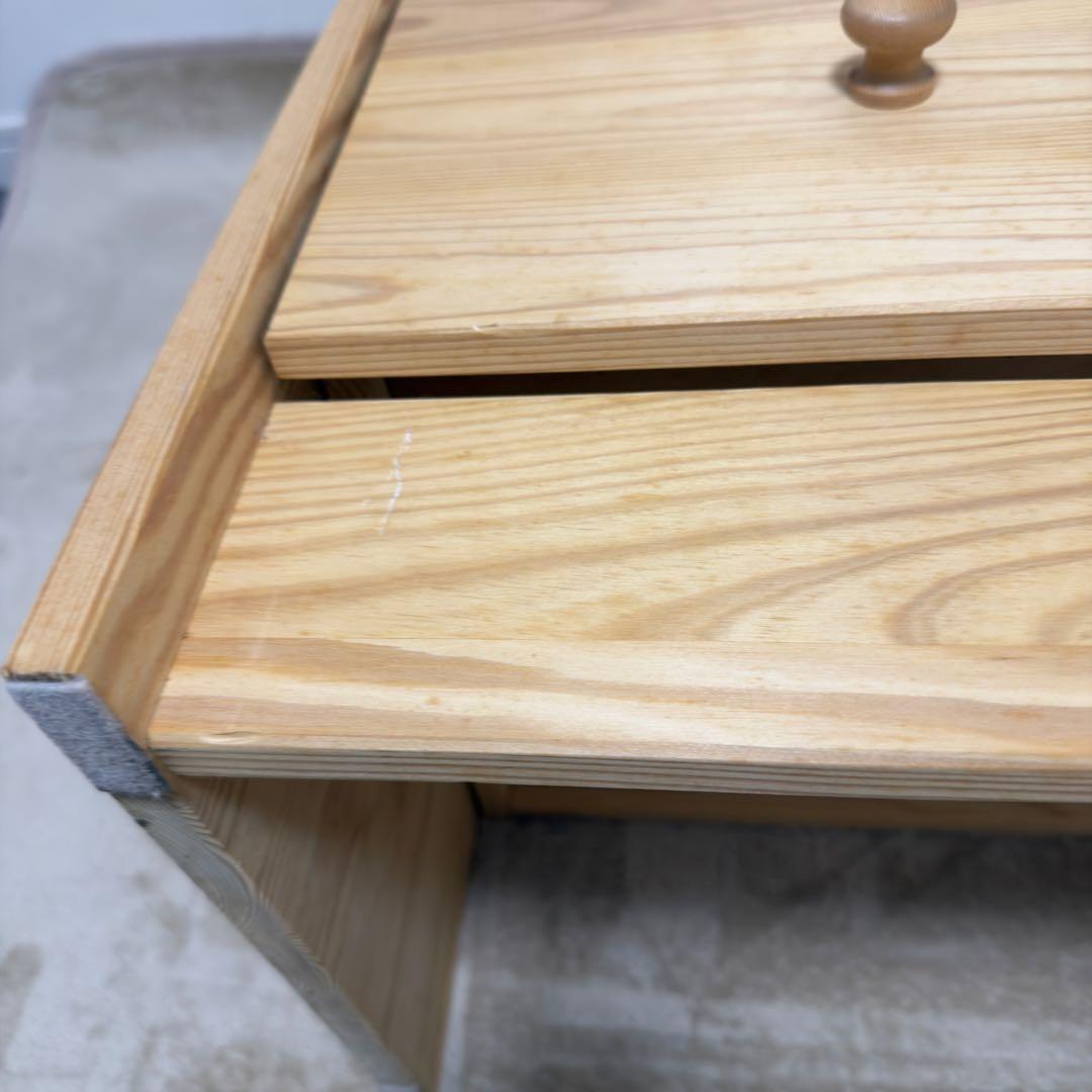 IKEA RAST パイン材 3段チェスト 収納