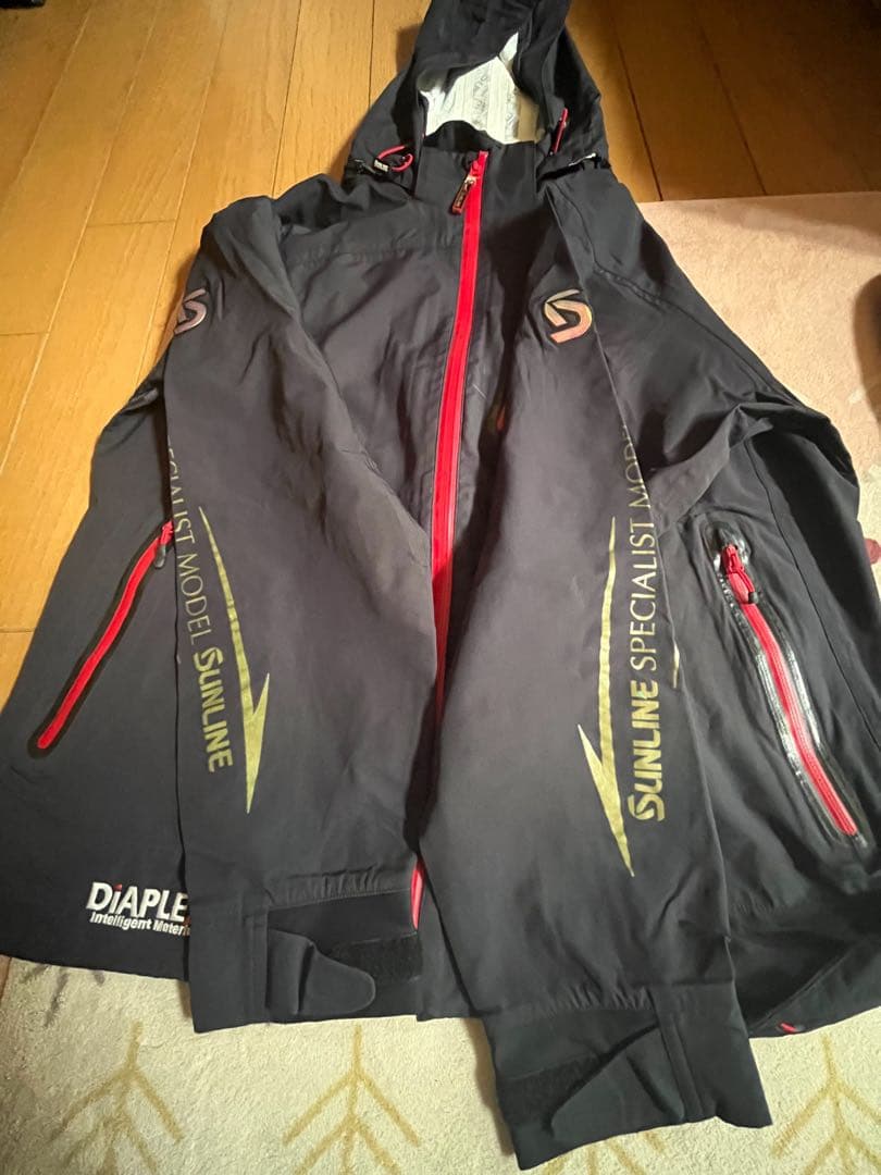 SUNLINE Diaple フィッシングスーツ上下セット