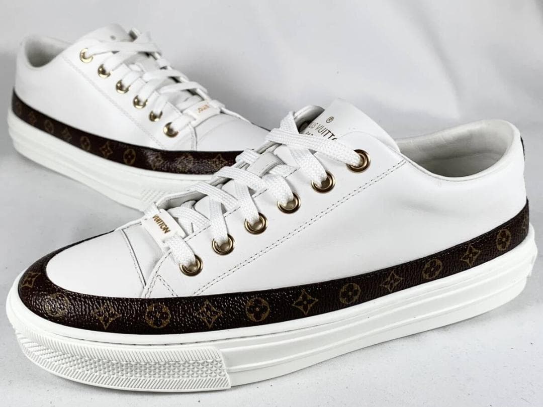 【正規】極美品 ルイヴィトン ステラーライン モノグラム スニーカー 351/2