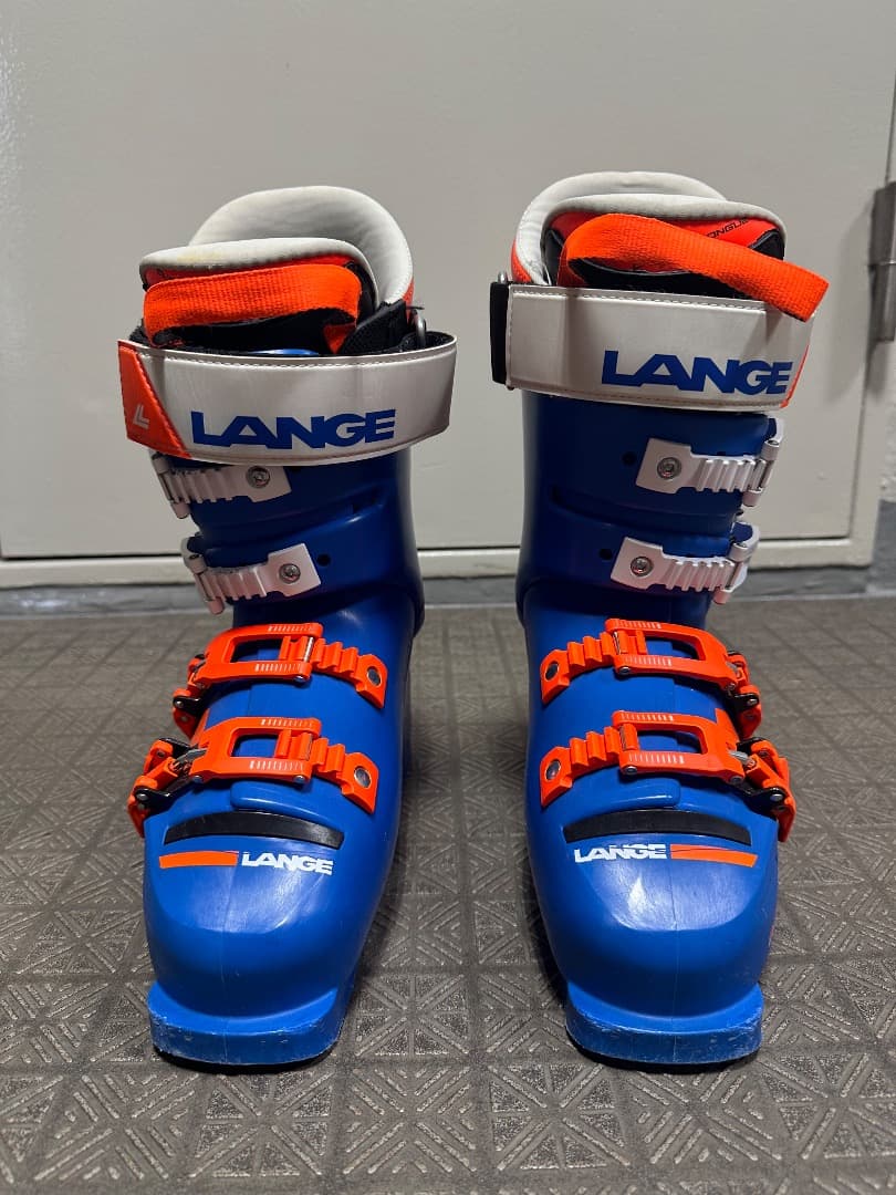 LANGE RS110 S.C. スキーブーツ 青/オレンジ