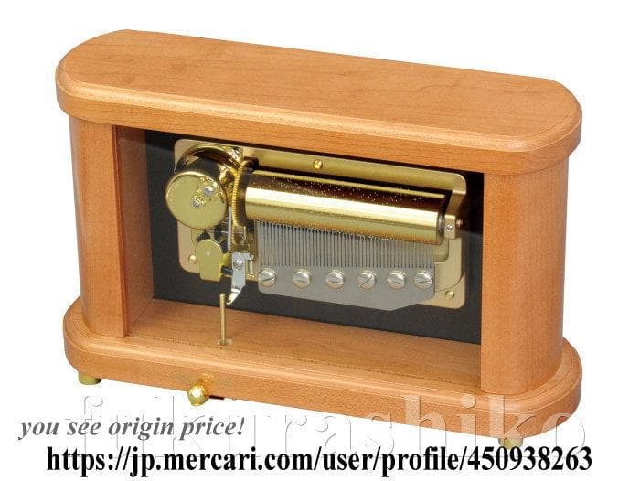 新品50弁特注曲　♪約束 ～Kanon～（２パーツ）オルゴール264オルフェウス