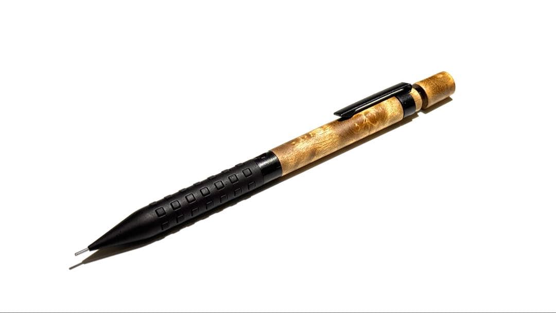 木軸　スマッシュ　ぺんてる　マーブルウッド