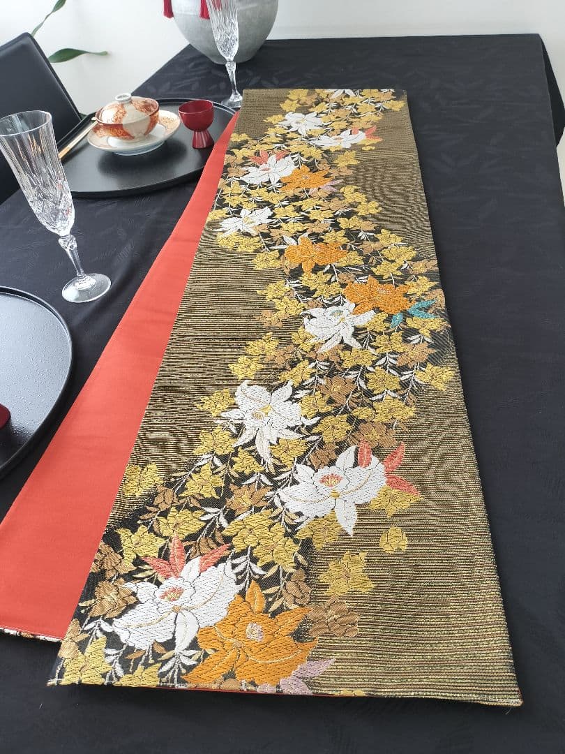 sweetylily　A878★逸品‼️豪華刺繍‼️ランナー2m10cm