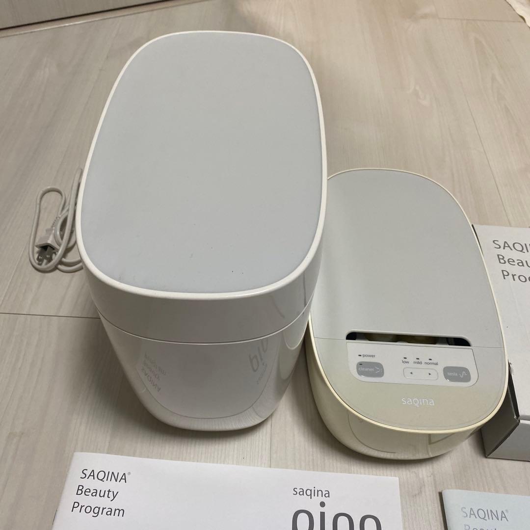 【ほぼ未使用】saqina pino 美容器 本体と付属品
