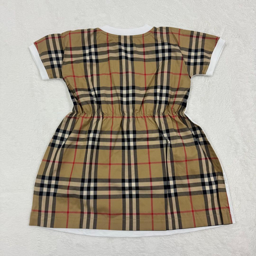 美品未使用　バーバリー　パネルチェックワンピース　ブルマ　セットアップ　80