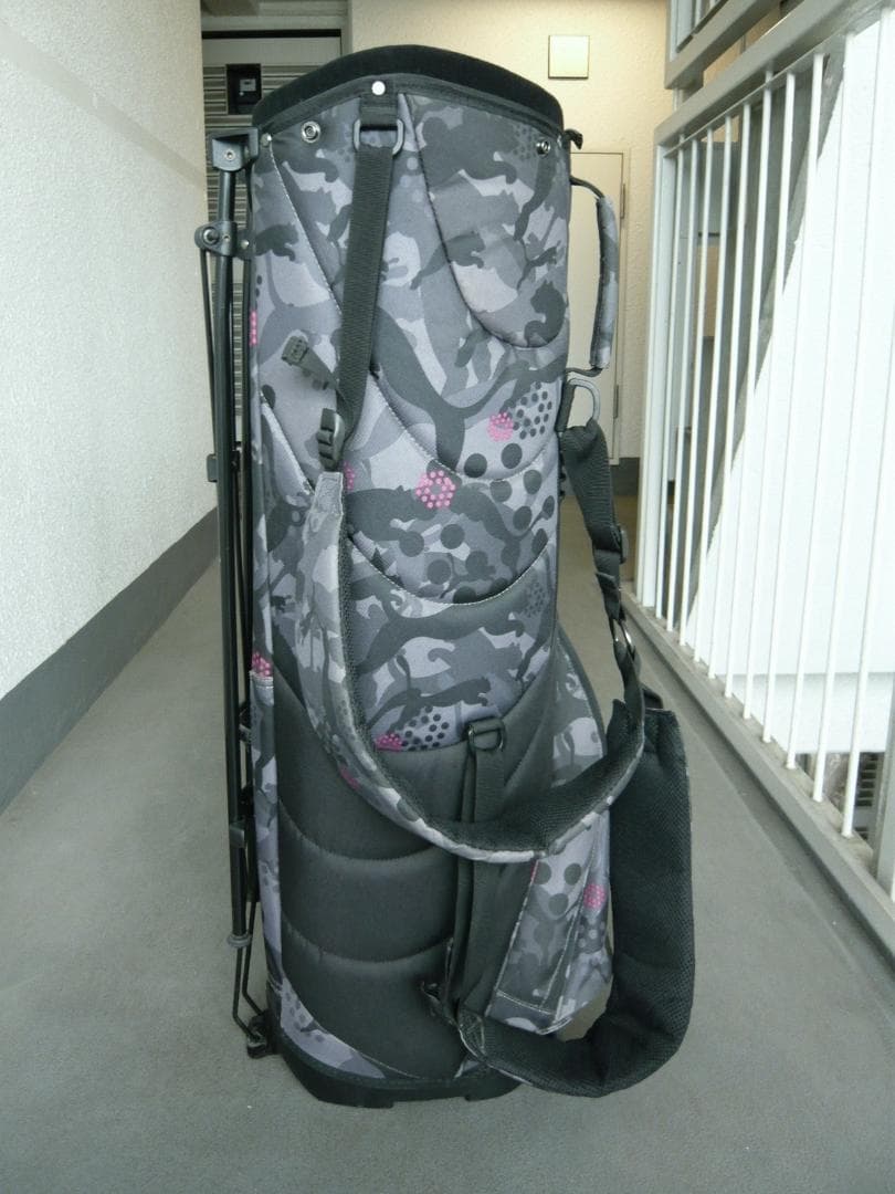 PUMA GOLF プーマ スタンド式 キャディバッグ グレー スタンドバッグ