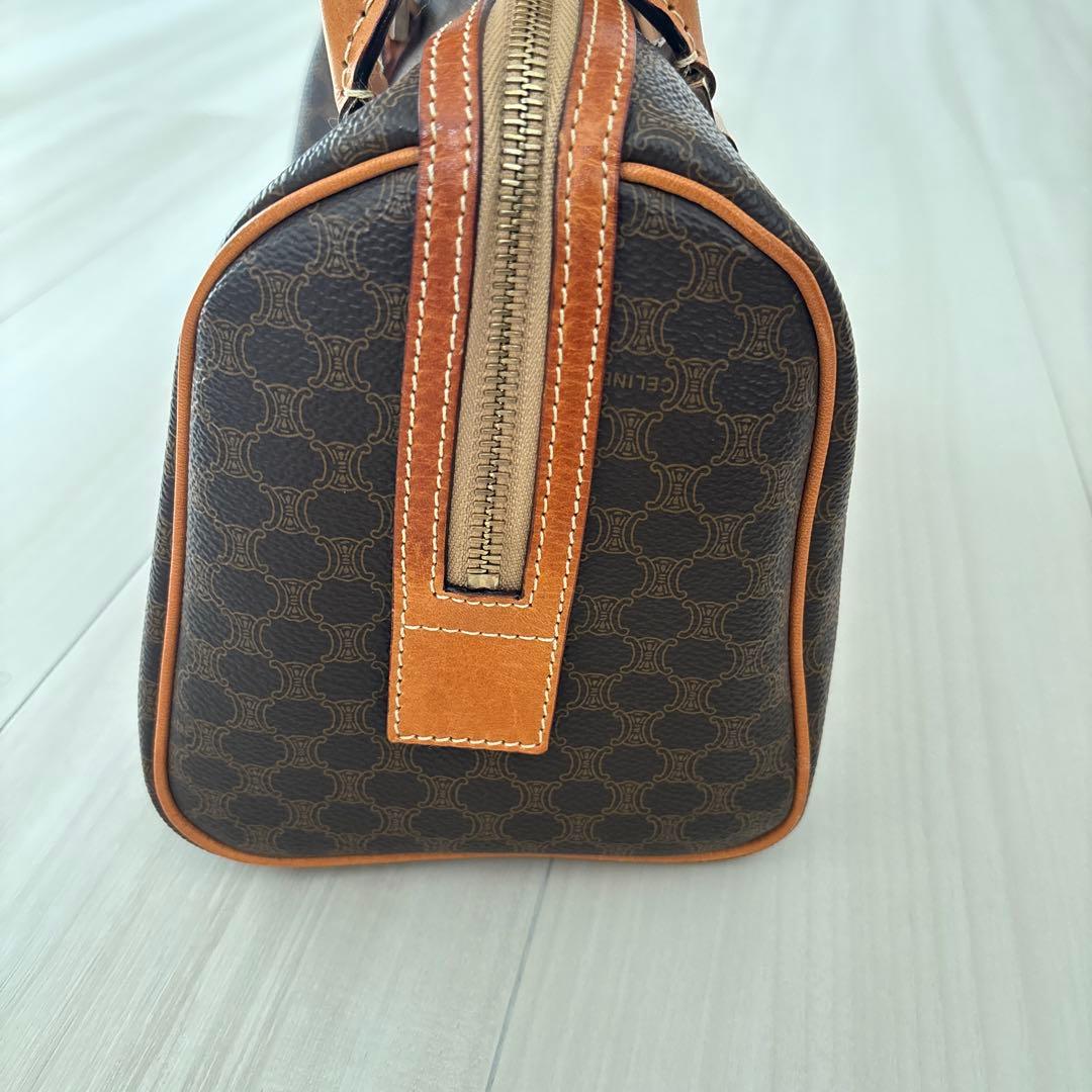 【CELINE セリーヌ】マカダム ミニボストン ハンドバッグ