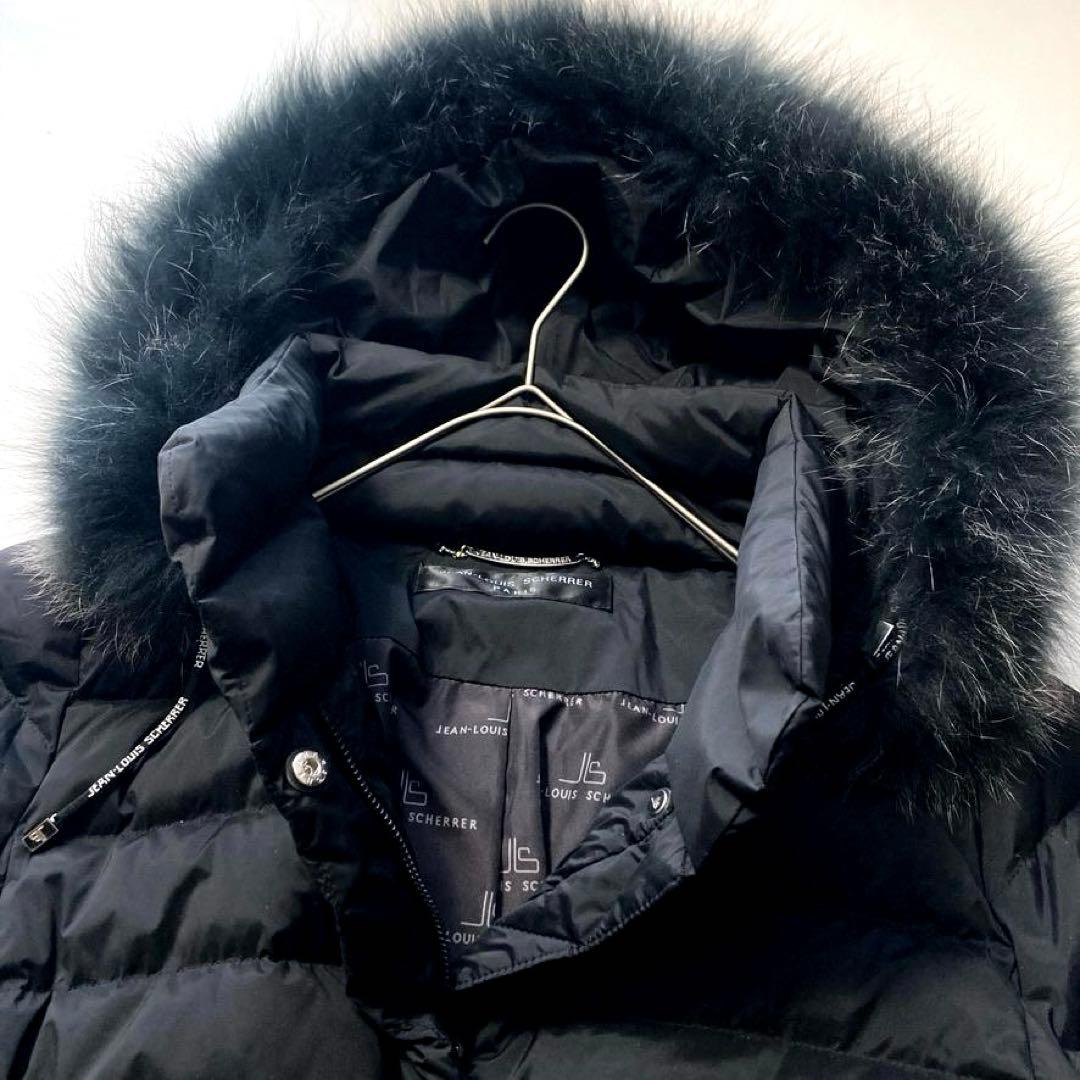 【うにのママ】ジャンルイシェレル　ダウンジャケット フォックスファー