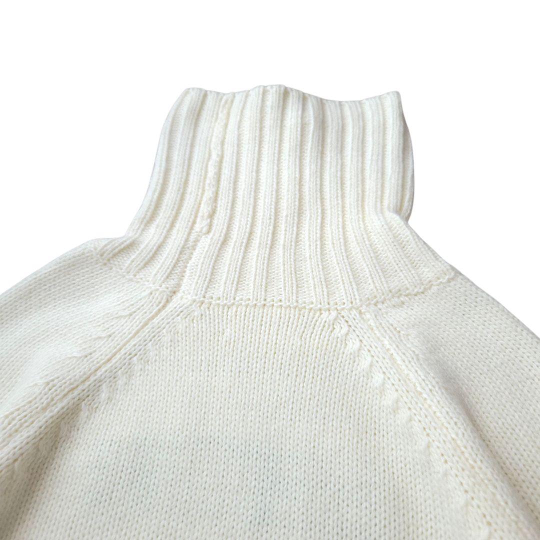 ピンクハウス ロゴ タートルネックセーター M~Lサイズ相当 極美品