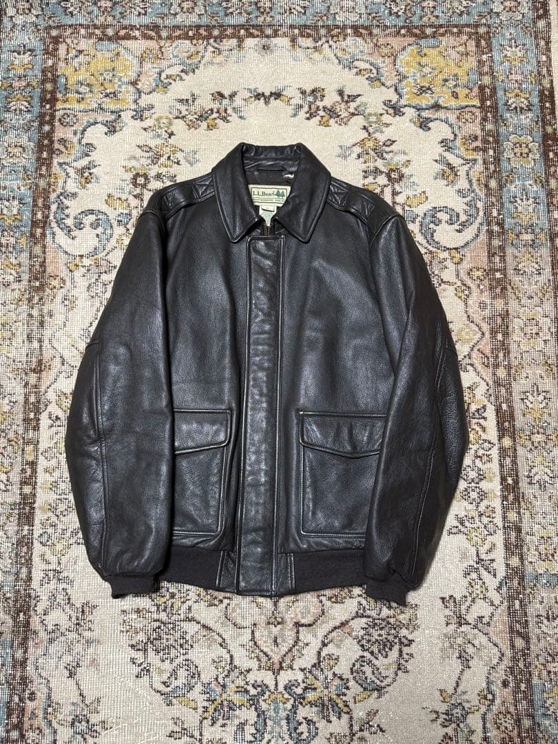 【レザージャケット】L.L.Bean a-2フライトジャケット