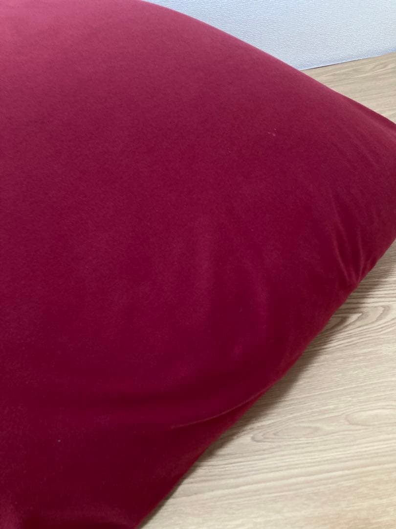 ☆良品！ Yogibo mini ワインレッド ビーズクッション ビーズソファ