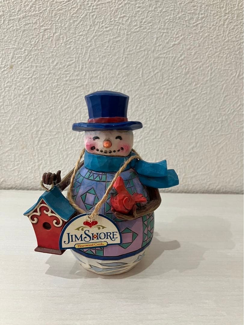 ジムショア　雪だるま 置物