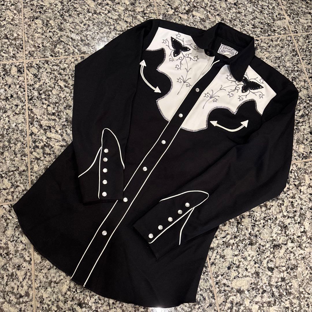 HbarC カリフォルニアランチウエア '60 ウエスタンシャツ　M相当