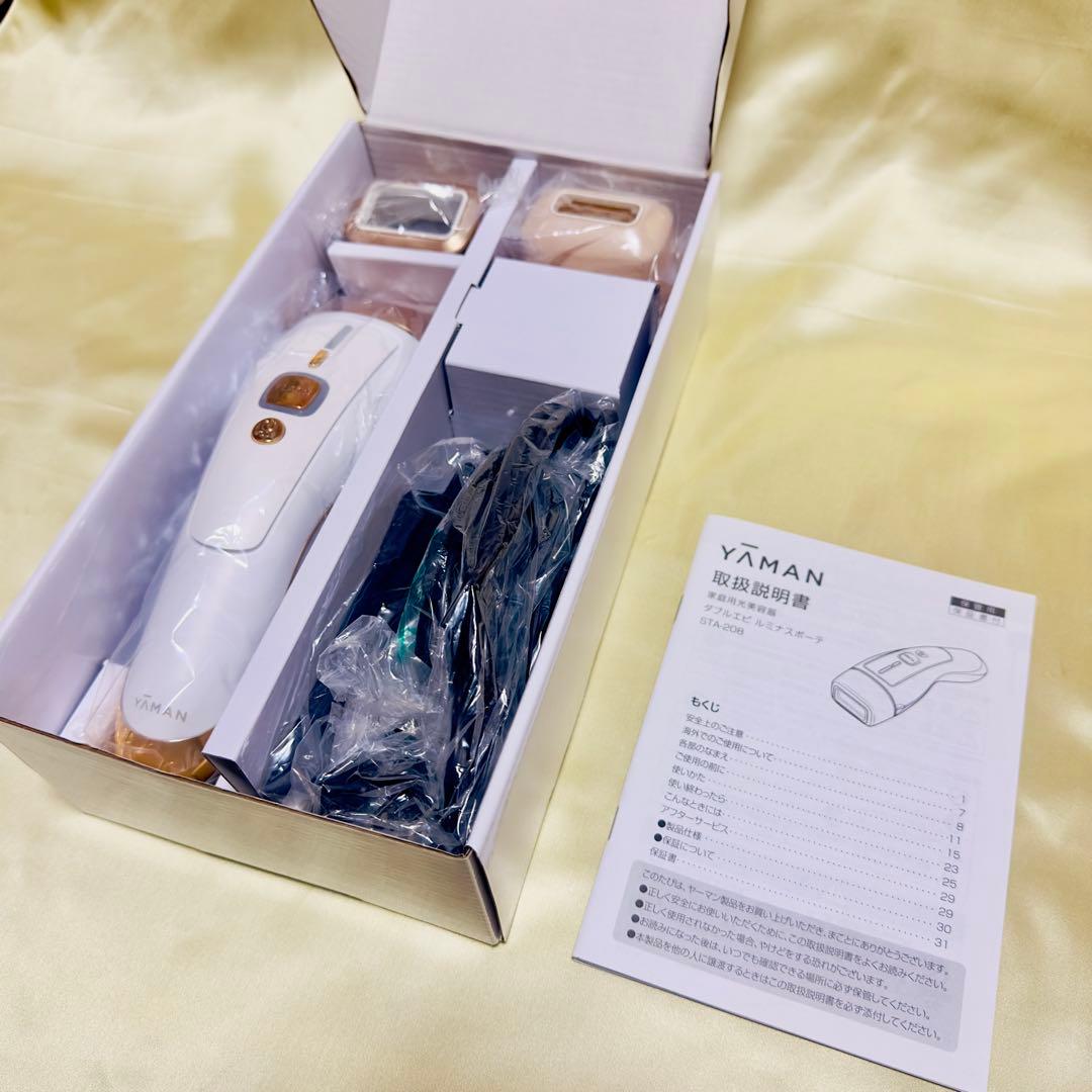 【美品】YA-MAN ダブルエピ ルミナスボーテ STA-208Tレーザー脱毛器