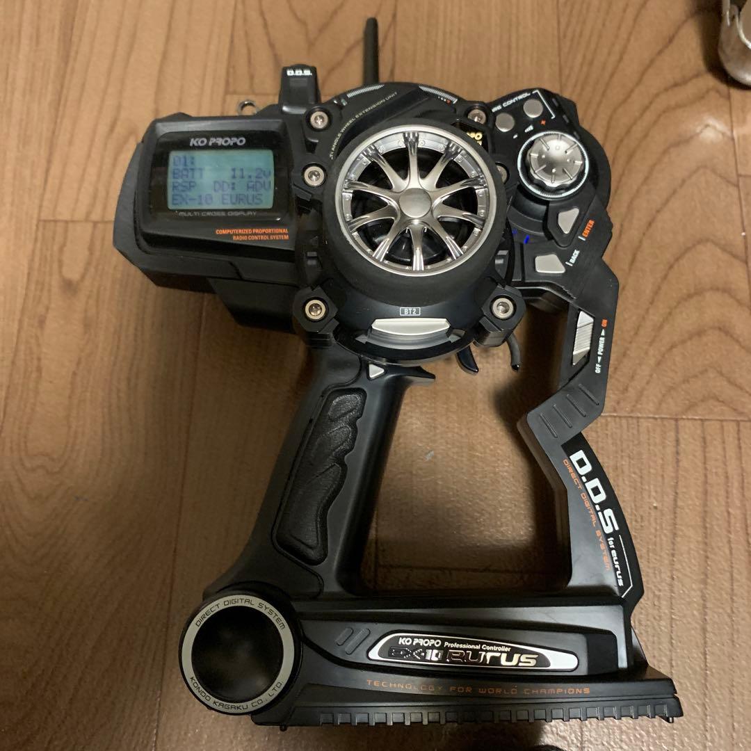 KO PROPO EX-10 Eurus ラジコン送信機 受信機2個ケース付