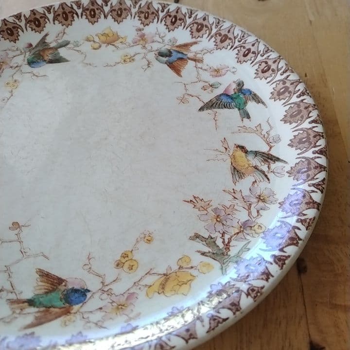 フランスアンティーク　希少ショワジールロワ　デザート皿