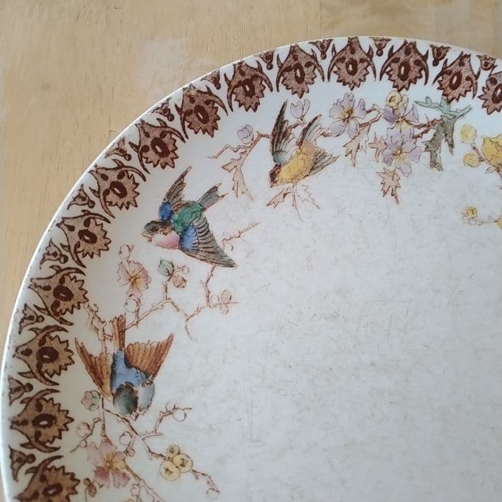 フランスアンティーク　希少ショワジールロワ　デザート皿