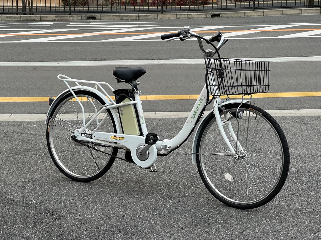 【引き取り希望】電動自転車 ペダル付 26インチ ママチャリ