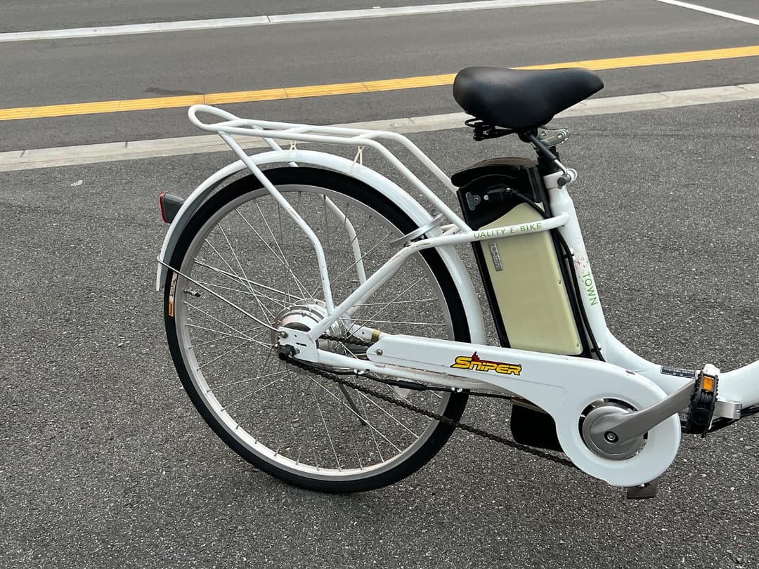 【引き取り希望】電動自転車 ペダル付 26インチ ママチャリ