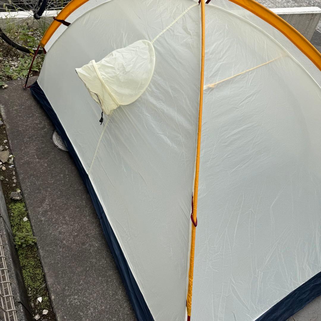 人気モンベル　ステラリッジテント 2型イエロー　山岳テント