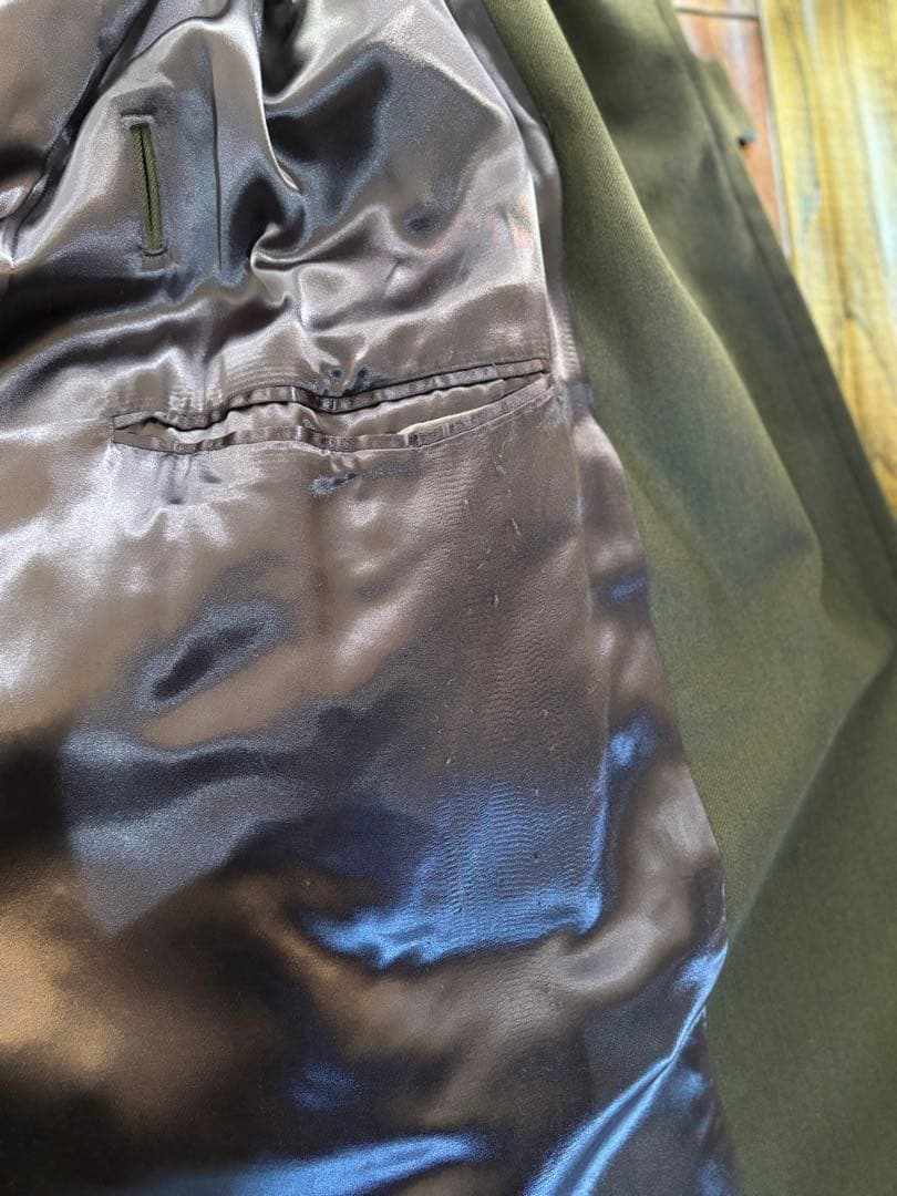 s*x様 美品 コモリ comoli ウールサージ タイロッケンコート 18AW