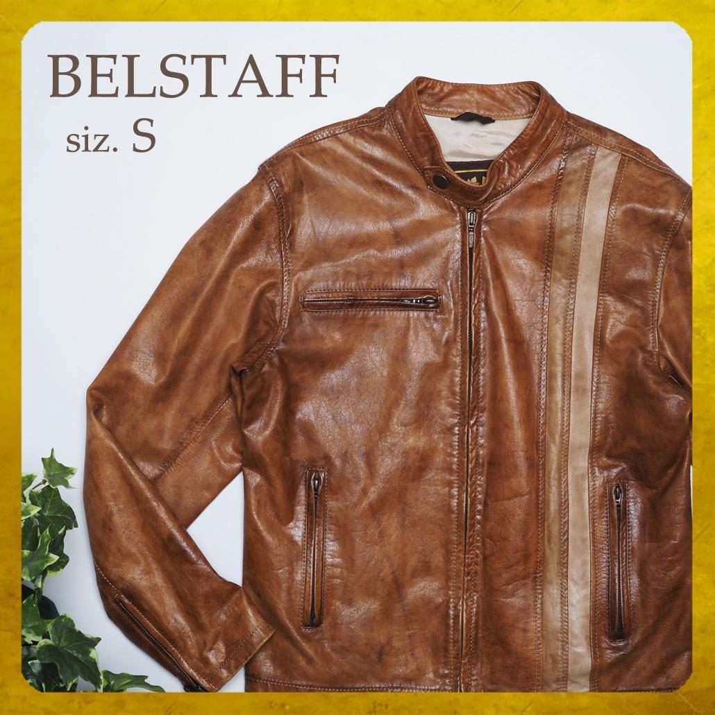 Belstaff RACING BLOUSON レザーレーシングブルゾン S