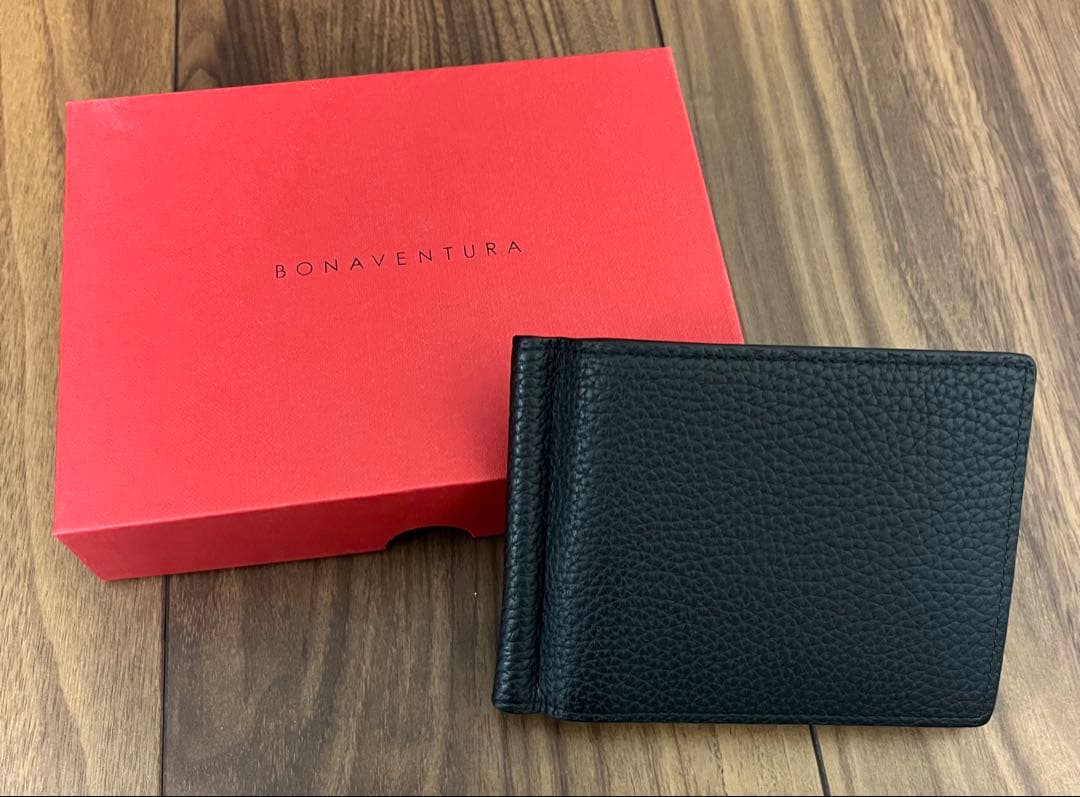 BONAVENTURA ブラック 二つ折り財布【※ともぞう】