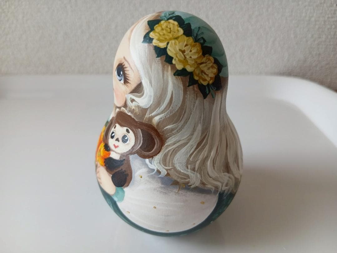 【CBT084】9cm級 おきあがりこぼし(大) スベトラーナ チェブラーシカ
