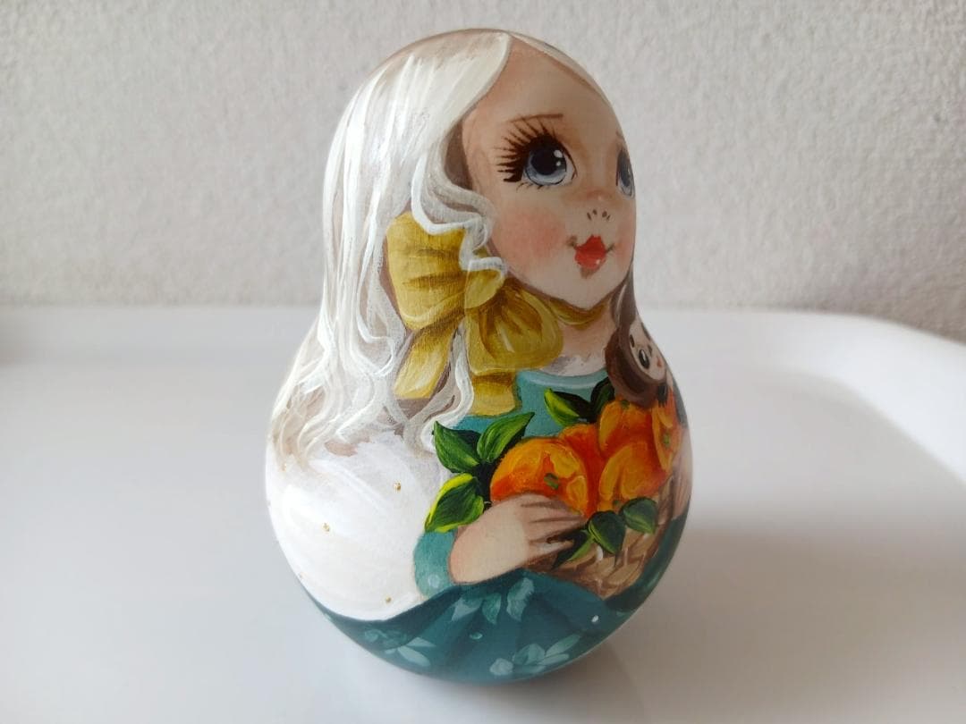 【CBT084】9cm級 おきあがりこぼし(大) スベトラーナ チェブラーシカ