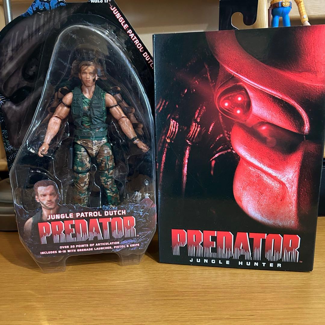 NECA プレデター ジャングルハンター ダッチ　未開封セット