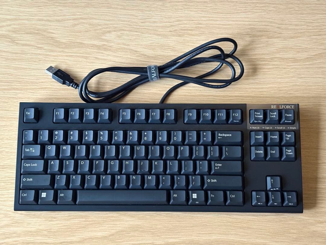REALFORCE R3S 87キーキーボード US 英語